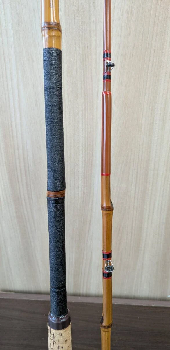 竹竿握把部分