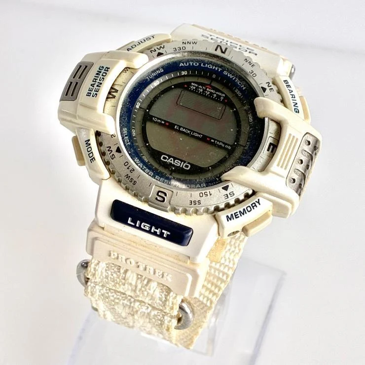 CASIO PROTREK PRT-40 HRV限定 现状品 腕表 3555日元成交_樱花直邮