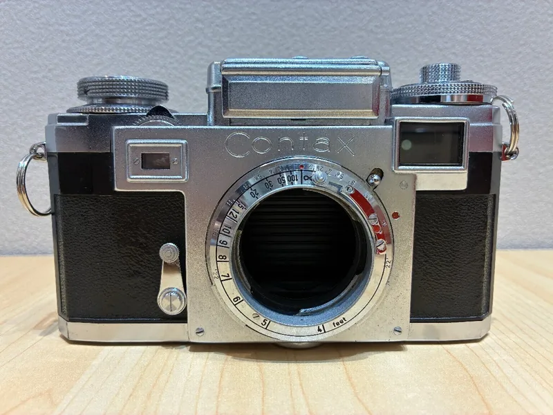 CONTAX Ⅲa 相机镜头特写