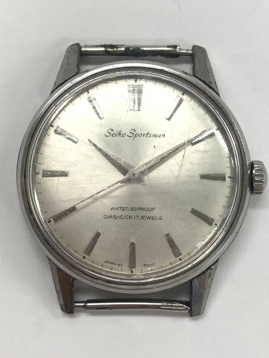SEIKO Sportsman 66-9981 手动上链手表 仅表头 雅虎拍卖成交价5250日元_樱花直邮