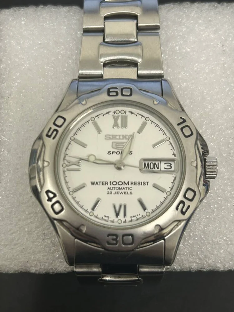 SEIKO 精工 Sports 5 自动机械腕表 7S36-00A0 以 4800 日元成交_樱花直邮