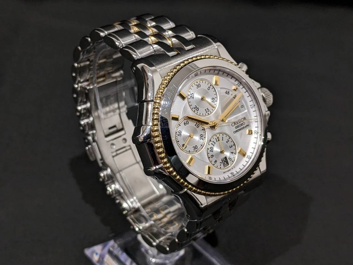 SEIKO 贵朵 6S77-0A10 表盘细节图