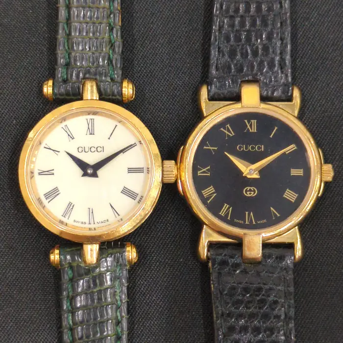 GUCCI 3400L 石英女表两只套装 未运转品 以 9001 日元成交_樱花直邮