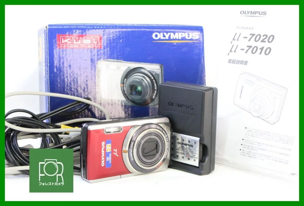 OLYMPUS μ-7020 便携数码相机机身正面外观