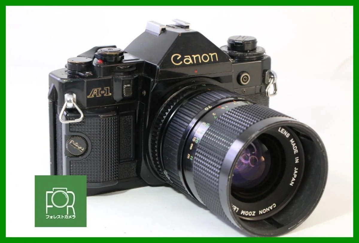 佳能 A-1 配 NEW FD 35-70mm 胶片单反 以 13310 日元成交_樱花直邮