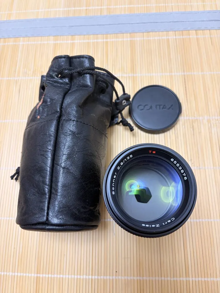 CONTAX 卡尔蔡司 Sonnar 2.8/135 T* 镜头 以 11000 日元成交_樱花直邮