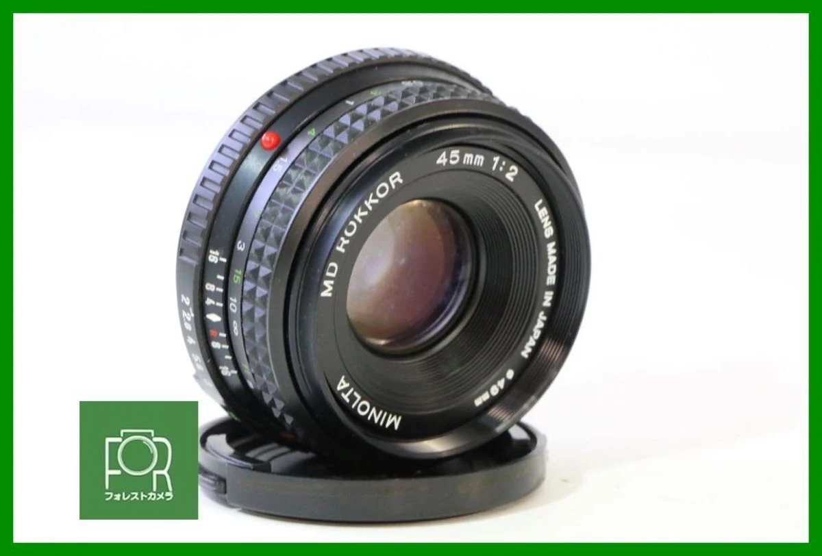 Minolta MD ROKKOR 45mm F2 镜头 以 9630 日元成交_樱花直邮