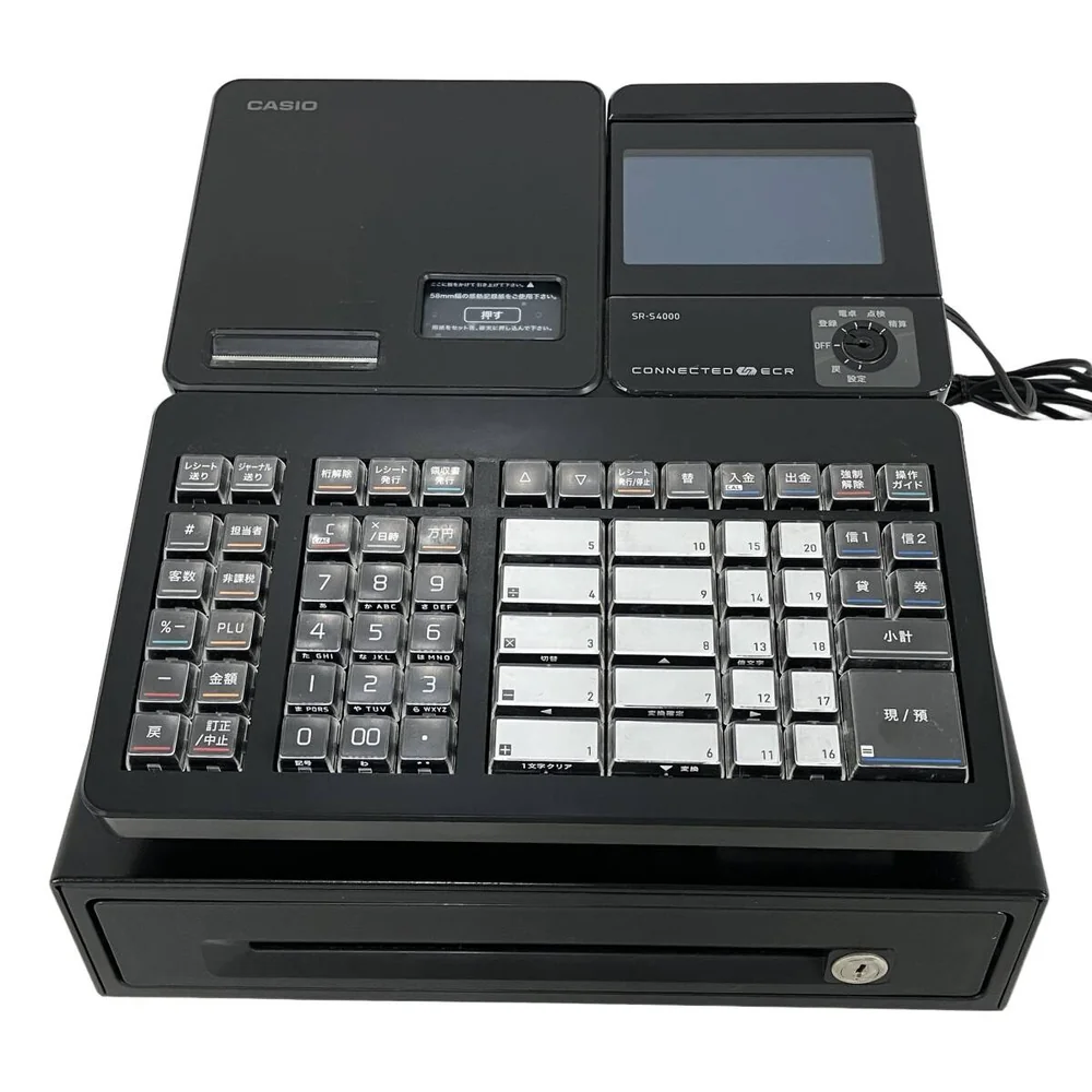 CASIO SR-S4000 电子收银机 中古 28000 日元成交_樱花直邮