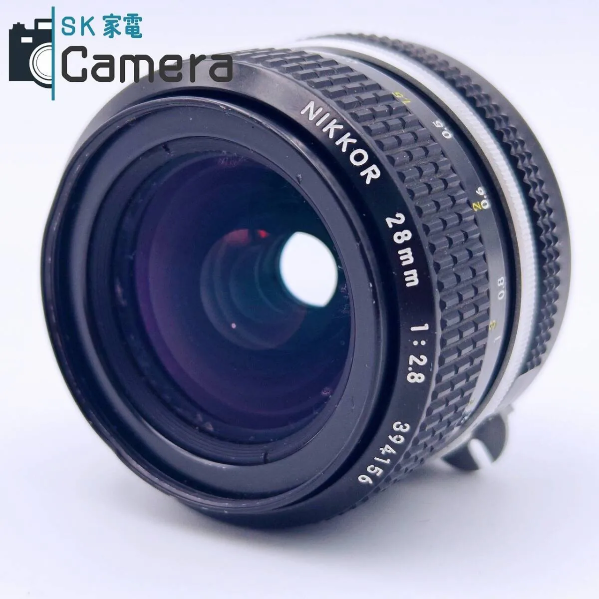 【中古】Nikon NIKKOR 28mm F2.8 非Ai 镜头:拍卖中以4096日元成交_樱花直邮