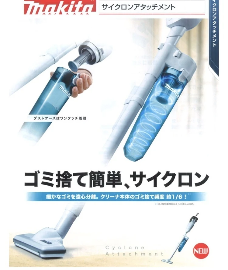 牧田充电式吸尘器附属品与配件参考图