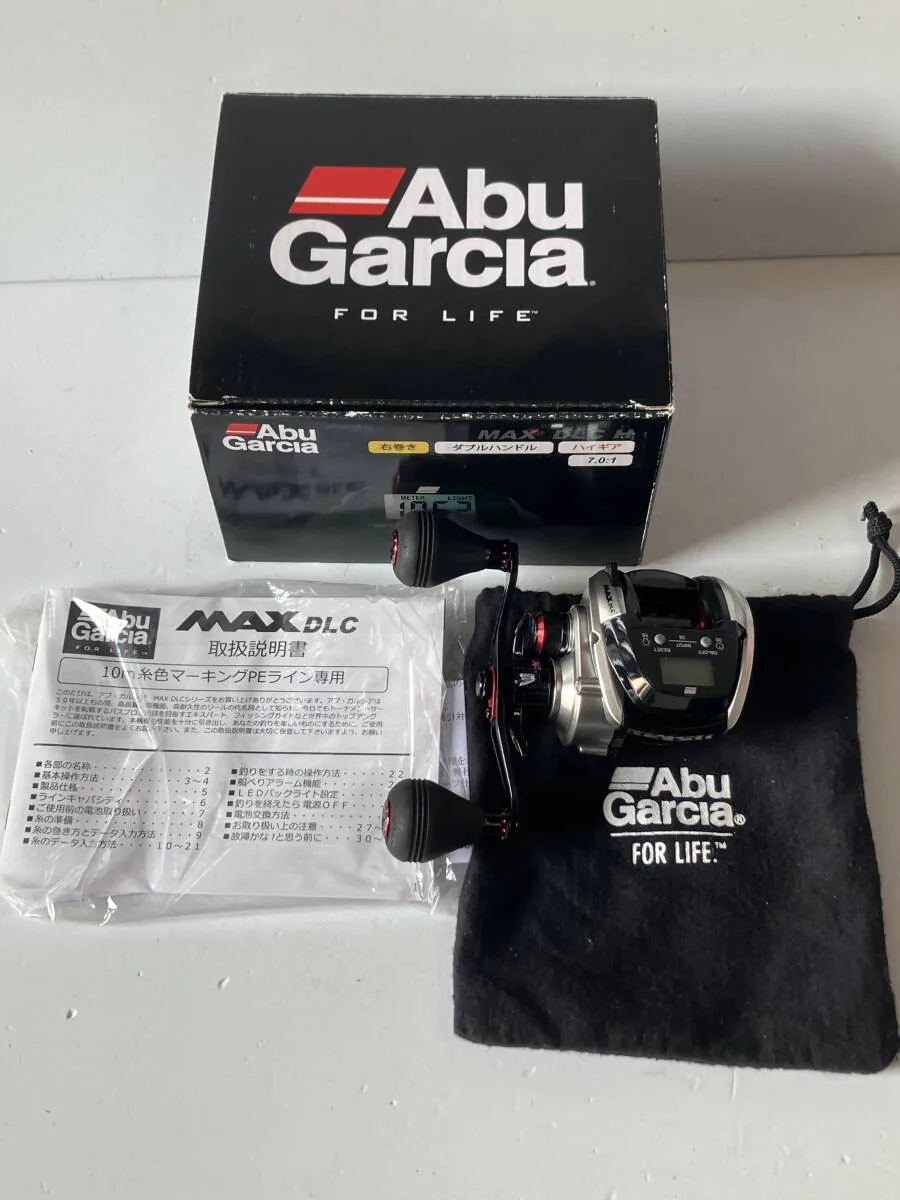 Abu Garcia MAX DLC 水滴轮整体外观