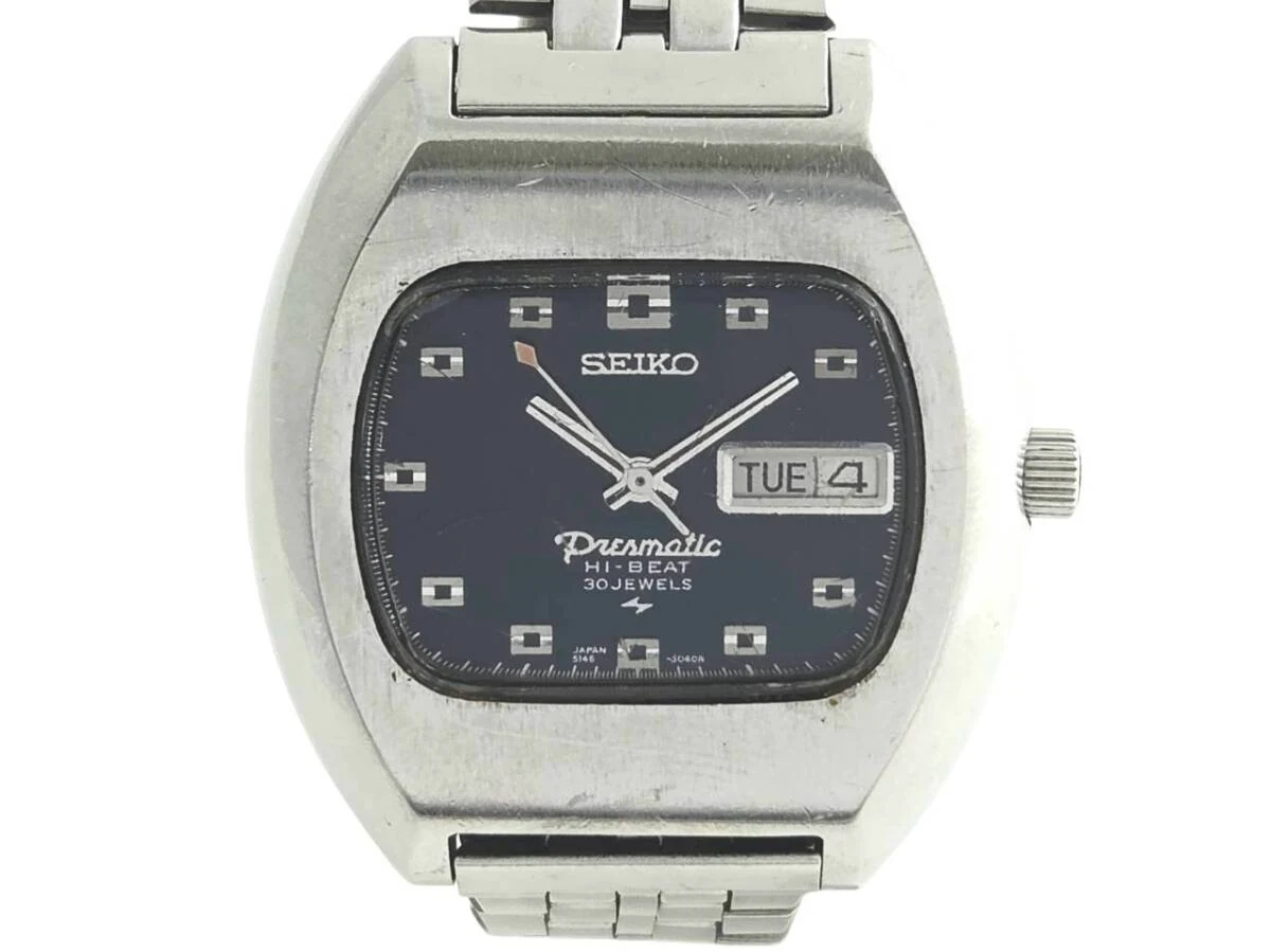 SEIKO Presmatic 5146-5021 表盘与风挡细节