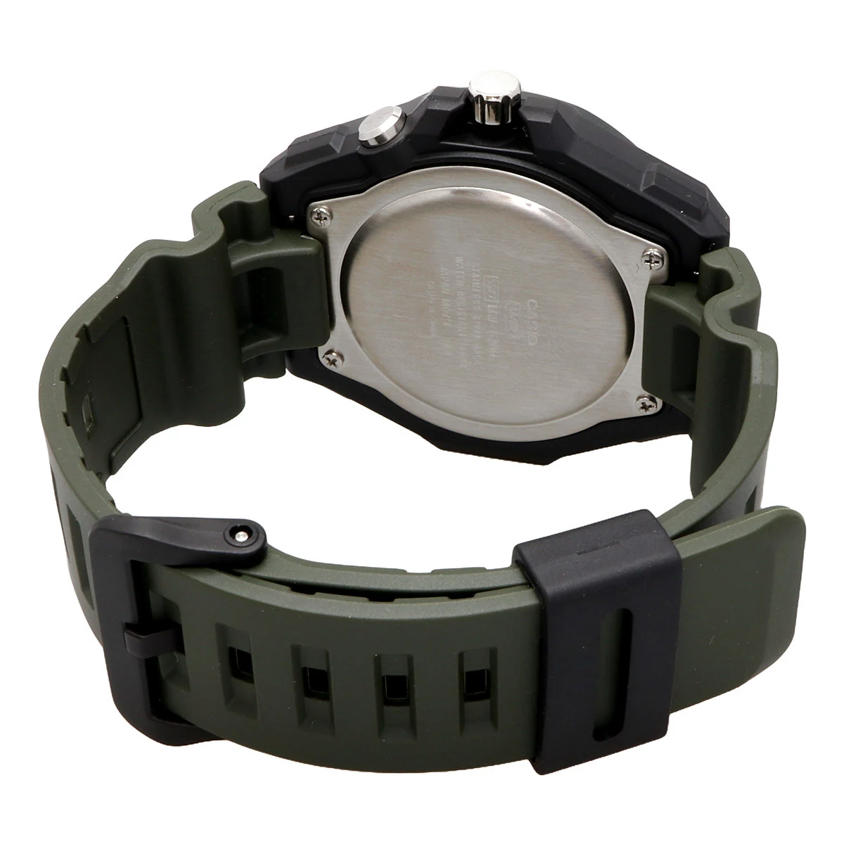 CASIO 卡西欧 MW-620H-3AV 腕表表带与表壳侧面