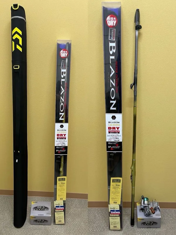 DAIWA 布莱森 1.2-52M-DRY 鱼竿全貌