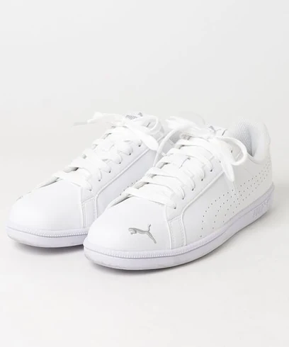PUMA 低帮运动鞋 25.5cm 白×银 男款 成交价 2364 日元_樱花直邮
