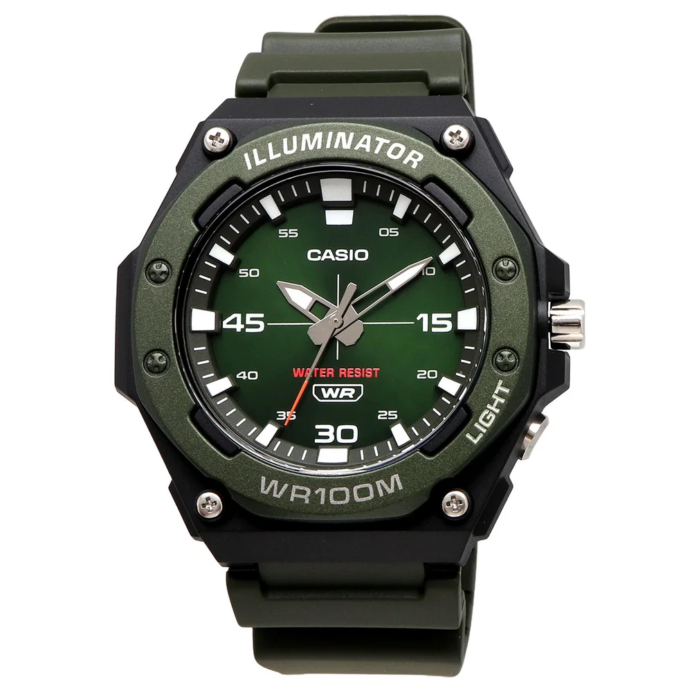 CASIO 卡西欧 MW-620H-3AV 腕表表盘与三针细节