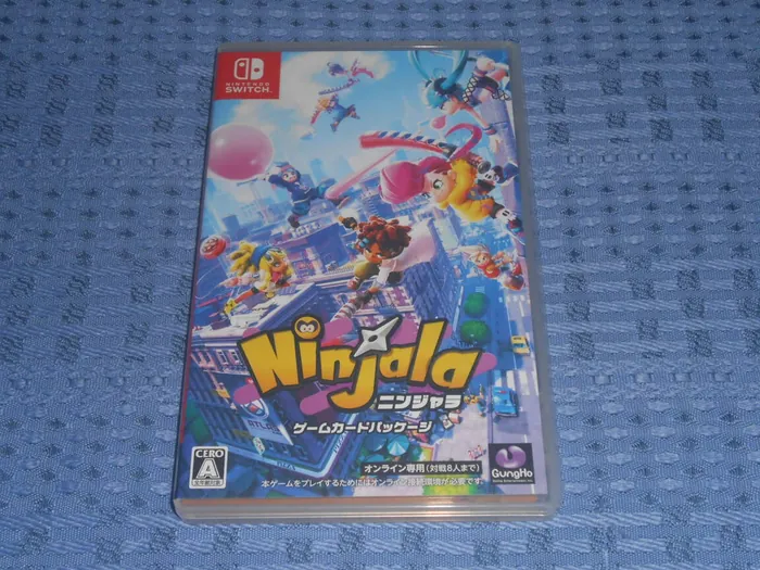 Nintendo Switch 忍者拉（Ninjala）游戏卡带包装版 以 630 日元成交_樱花直邮