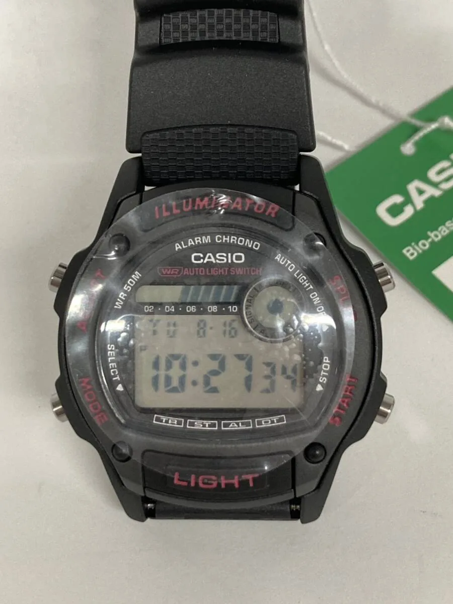 CASIO W-220H-1A2V 海外款石英腕表 新品未使用以 2600 日元成交_樱花直邮
