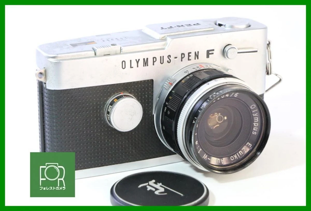 OLYMPUS PEN-FT 搭配 E.Zuiko Auto-W 25mm F4 镜头(故障品)以 14060 日元成交_樱花直邮