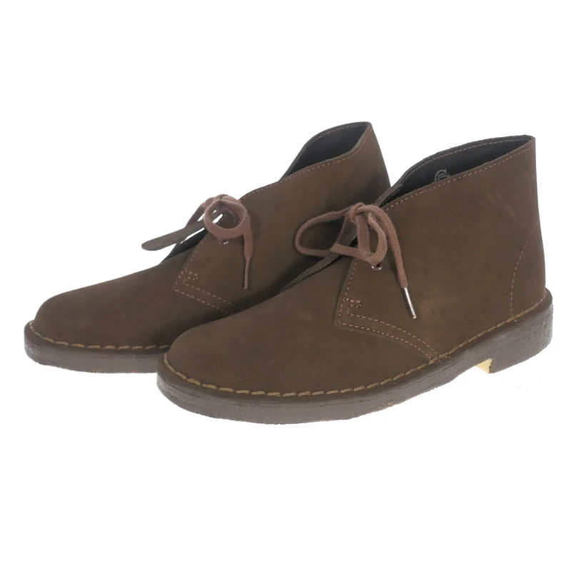 克拉克 Desert Boot 绒面沙漠靴 UK3 22cm 棕色 未使用品 日本雅虎拍卖成交记录_樱花直邮