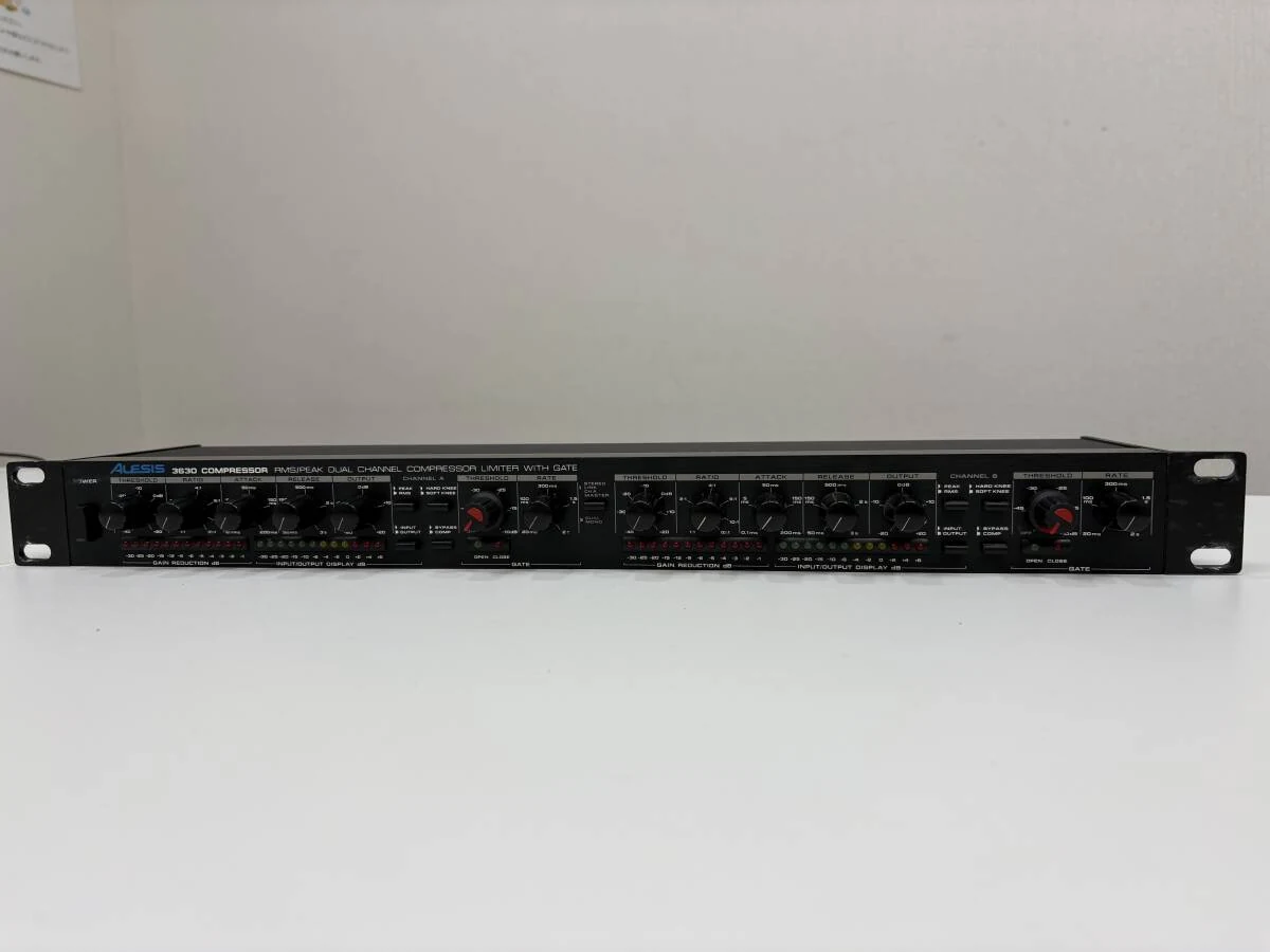 ALESIS 3630(双通道)压缩器升级改造品 日本雅虎拍卖以 32000 日元成交_樱花直邮