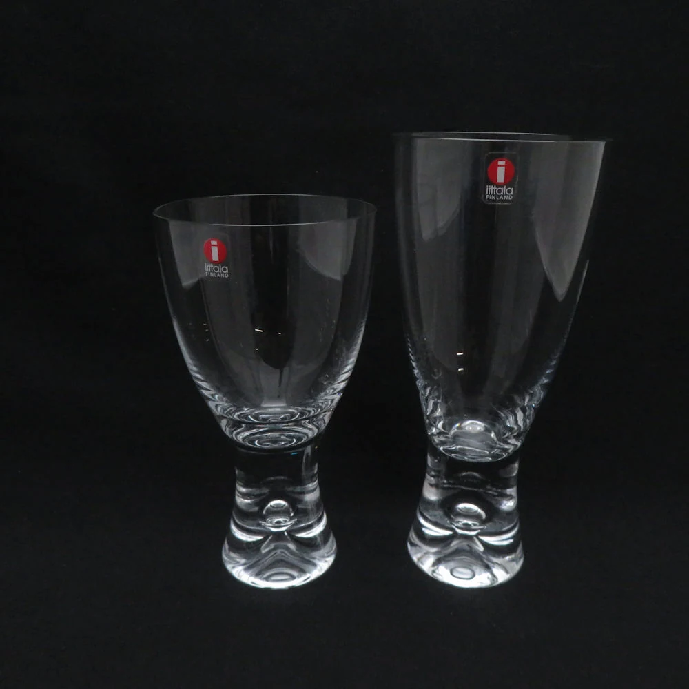 iittala 塔皮奥系列高脚酒杯 杯身与口径标注展示