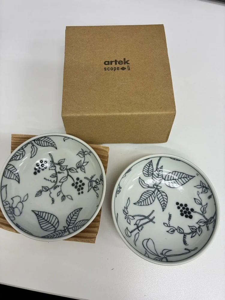 artek × scope 三寸皿 印判 Lehti 整体外观