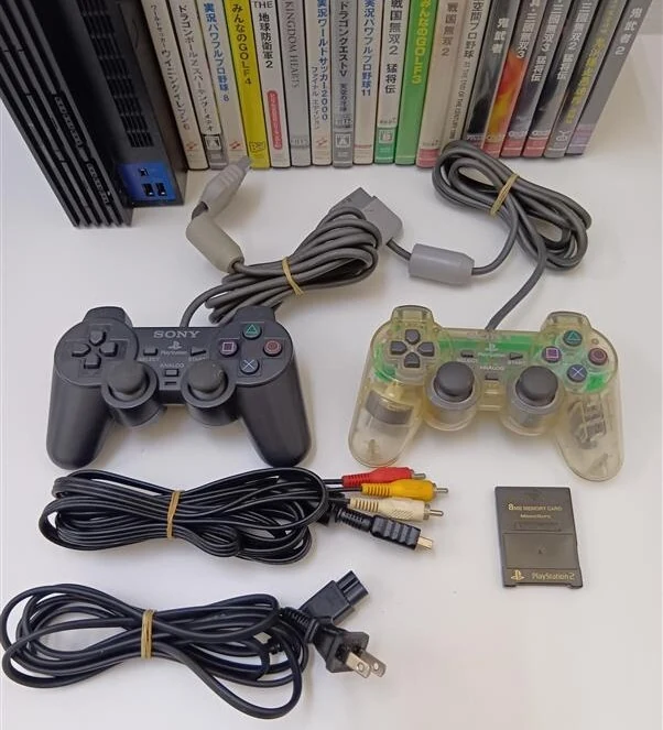 日本雅虎拍卖 PS2 打包商品的第二张图片,展示随附物品