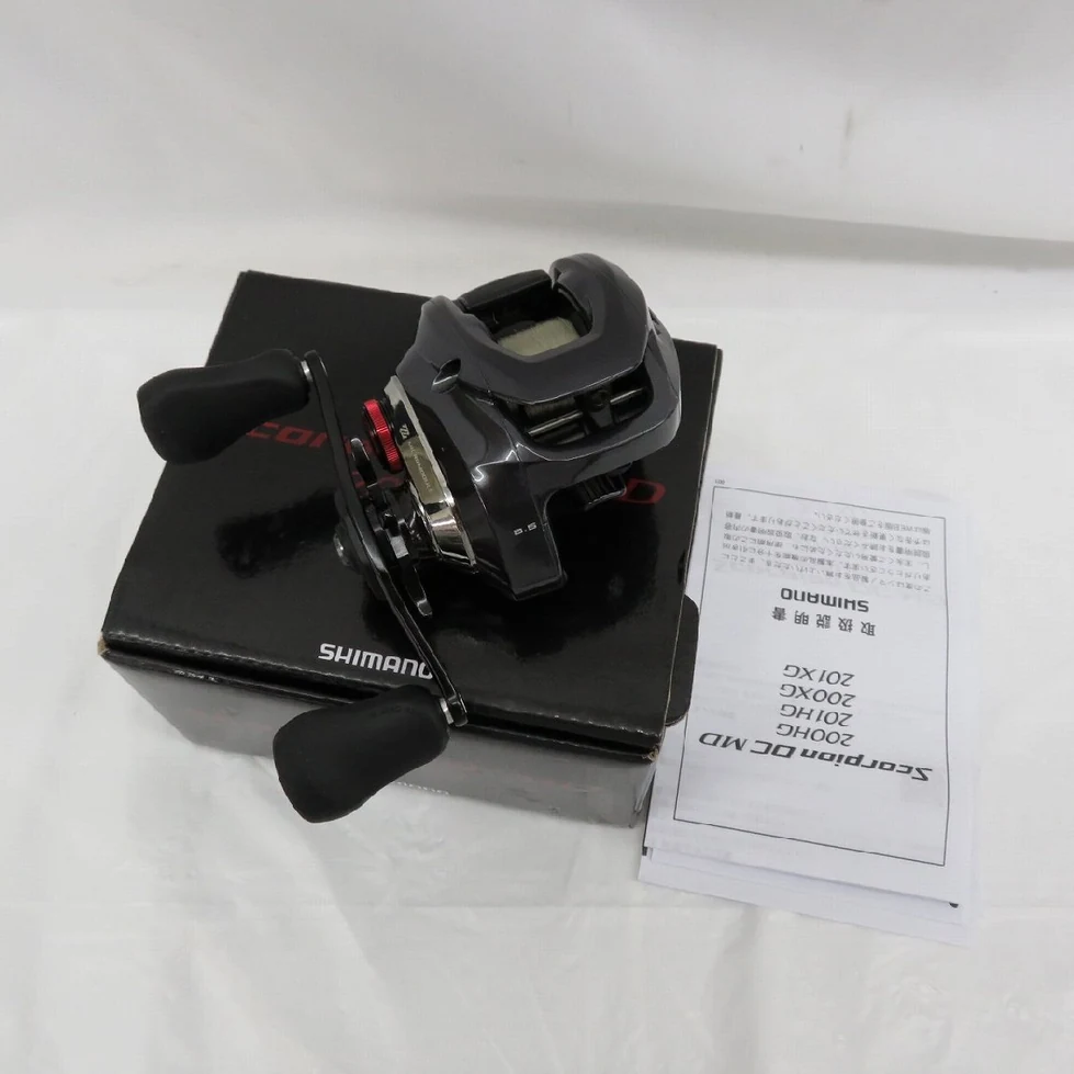 SHIMANO 26 Scorpion DC MD 200XG 右手渔轮 带盒 以 22500 日元成交_樱花直邮