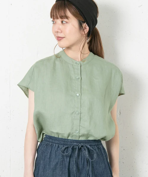 URBAN RESEARCH Sonny Label 半袖罩衫 FREE 薄荷色 以 910 日元成交_樱花直邮