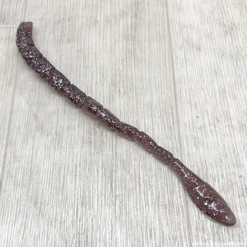 红色闪光款软饵近景