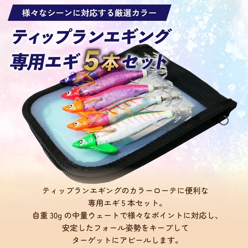 拟饵套装附带的专用收纳盒