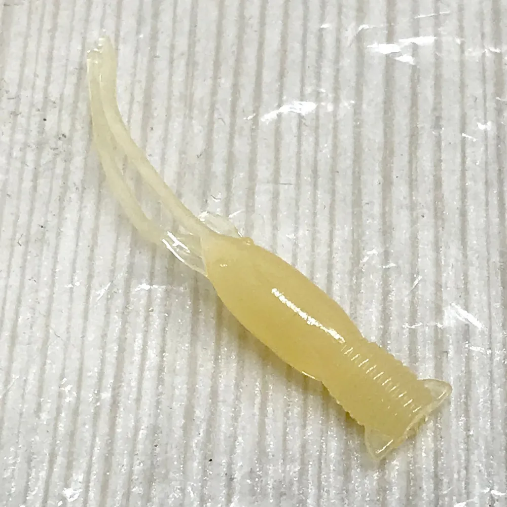 软饵按颜色分组的排列照片